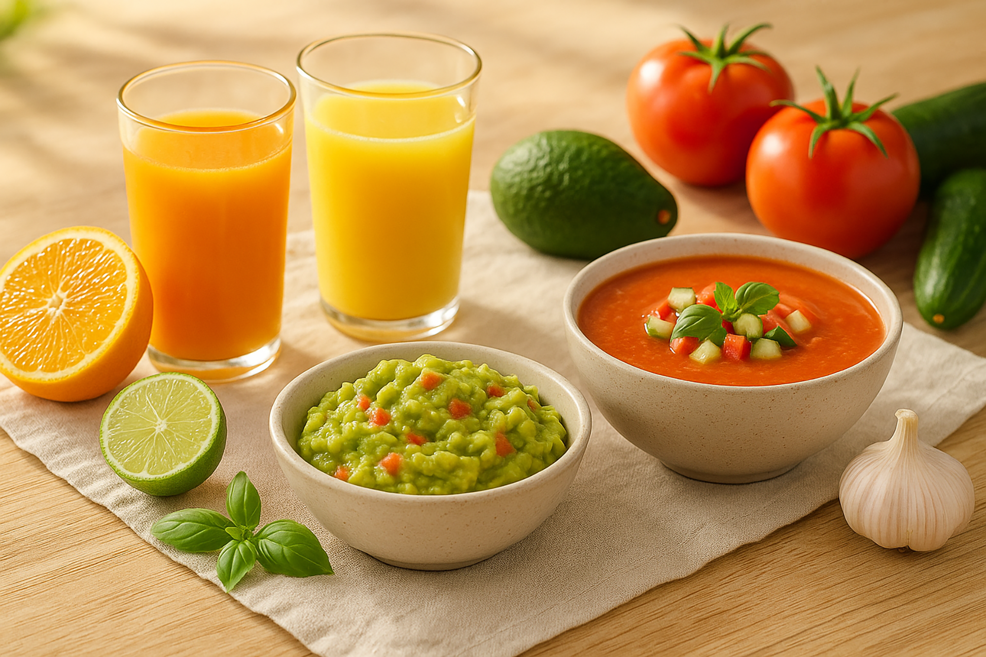 HPP para zumos y cremas de verano